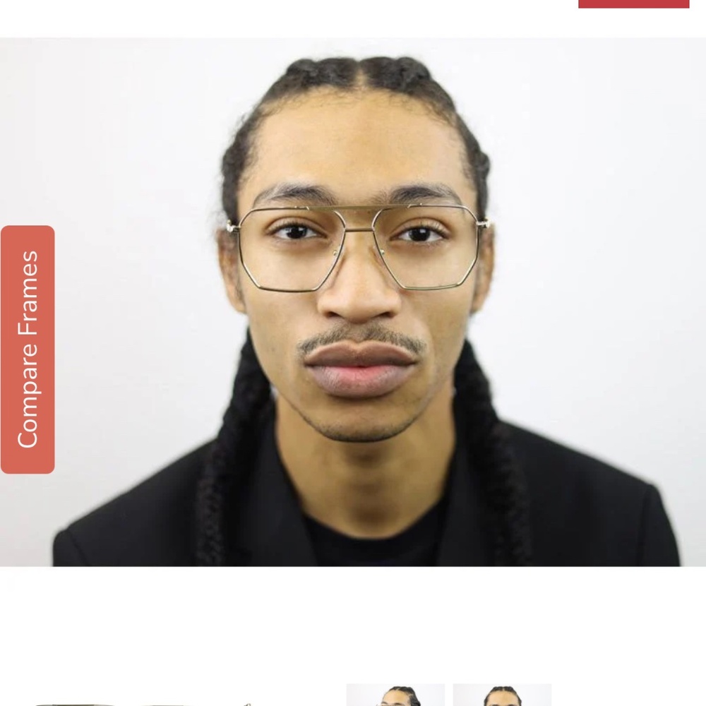 See brand eyeglasses - unused and without RX